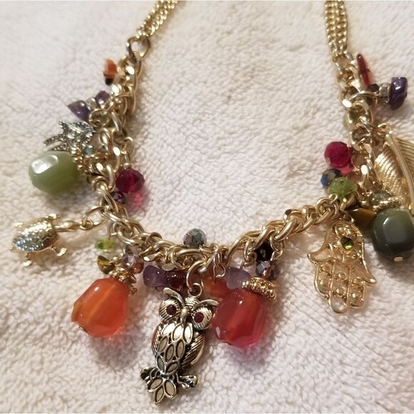 Jewelry - Owl Multi Strand Necklace